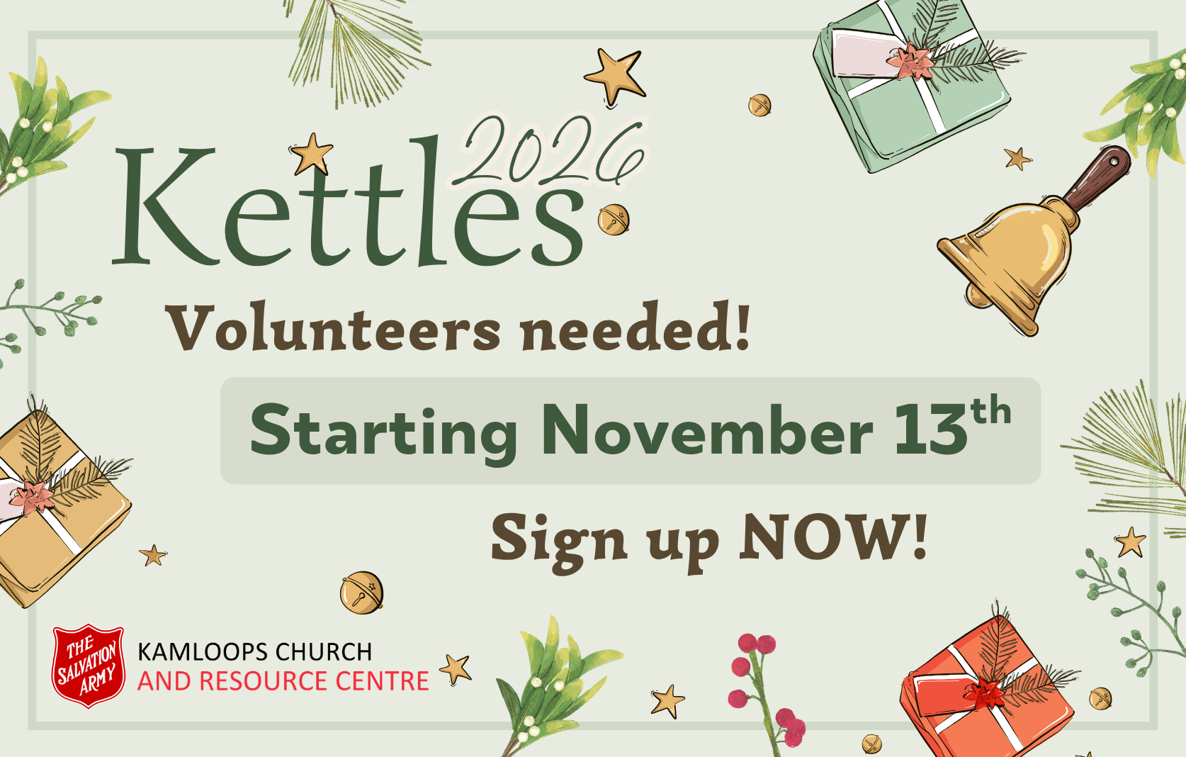 Graphic detailing the start of the Kettle campaign